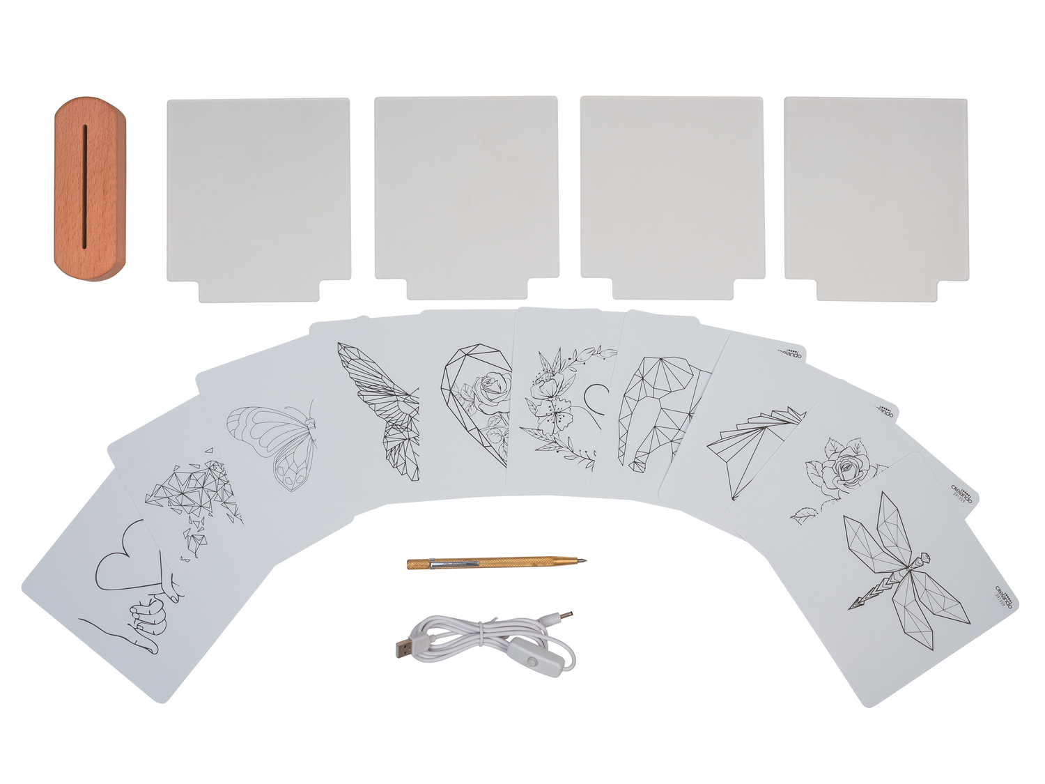 Set per bricolage per lampada decorativa LED Crelando, prezzo 12.99 € ...