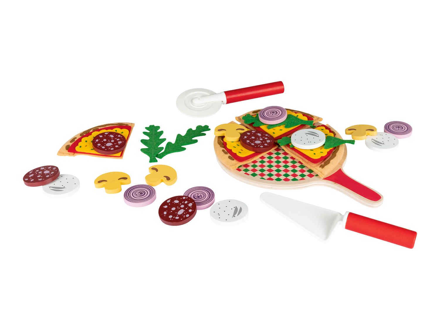 Set alimenti giocattolo Playtive, prezzo 7.99 €
27 o 35 pezzi
- Età: ...