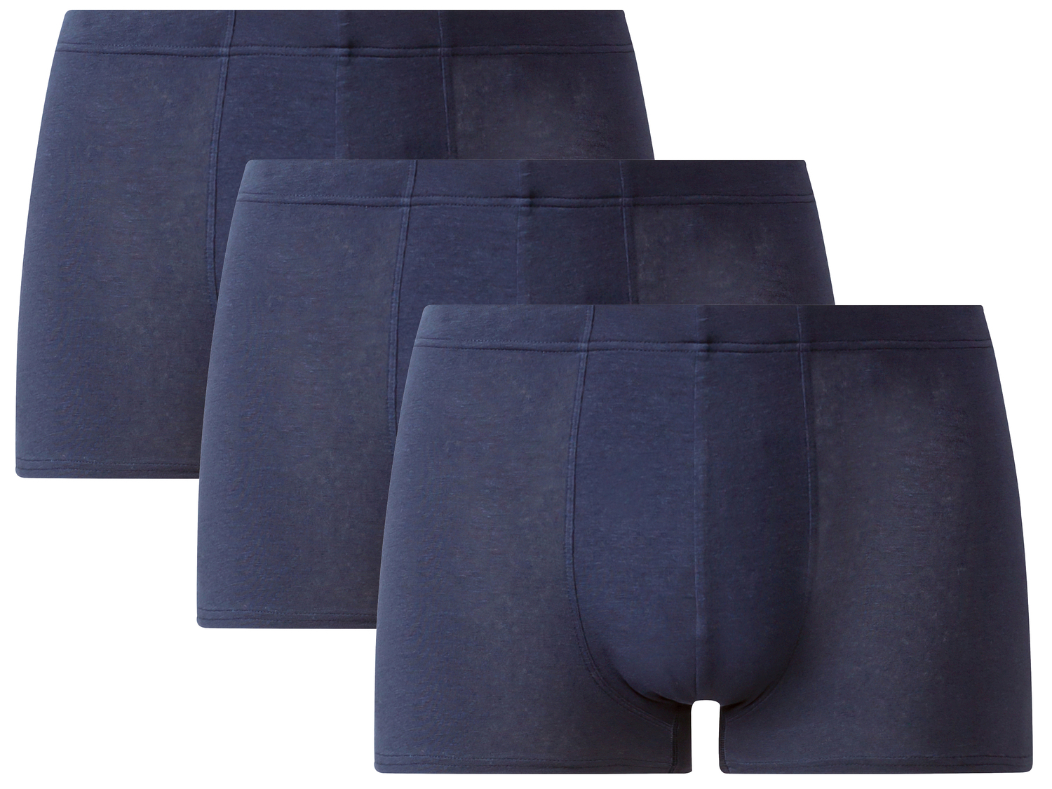 Boxer da uomo Livergy, prezzo 9.99 €
3 pezzi - Misure: M-XL
- Con cotone ...