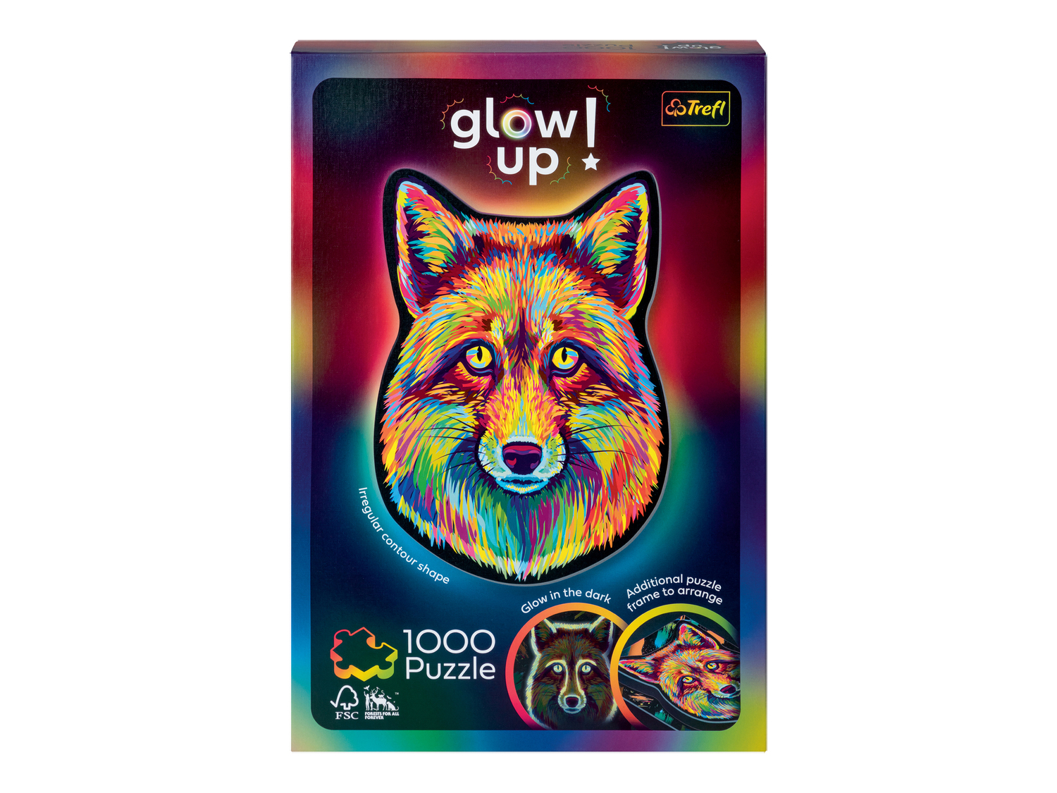 Puzzle fluorescente Trefl, prezzo 8.99 &#8364; 
1000 pezzi 
- Si illumina al ...