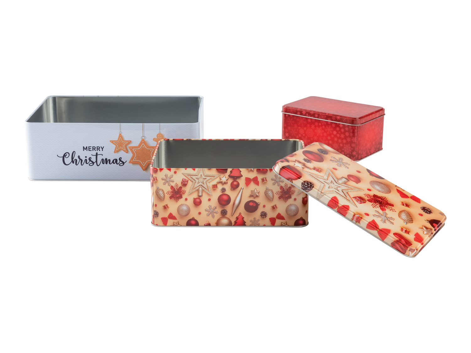 Set scatole per biscotti in latta Ernesto, prezzo 7.99 &#8364; 
3 pezzi 
- Set ...