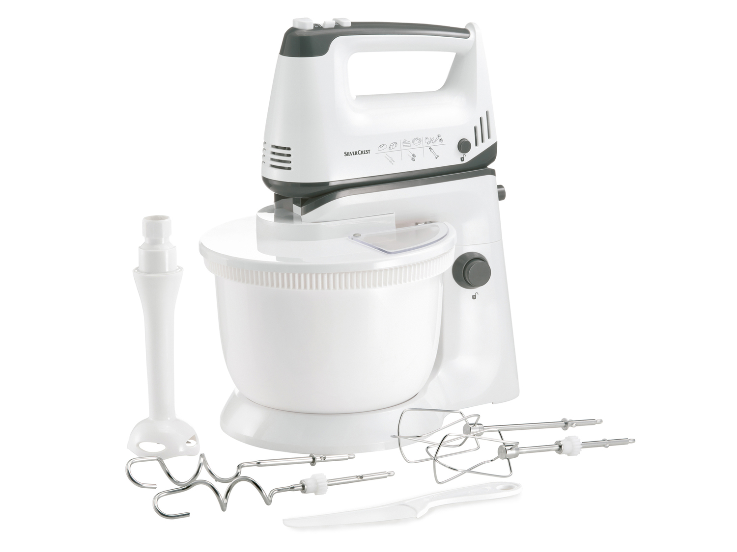Sbattitore multifunzione con ciotola Silvercrest Kitchen Tools, prezzo 34.99 € ...