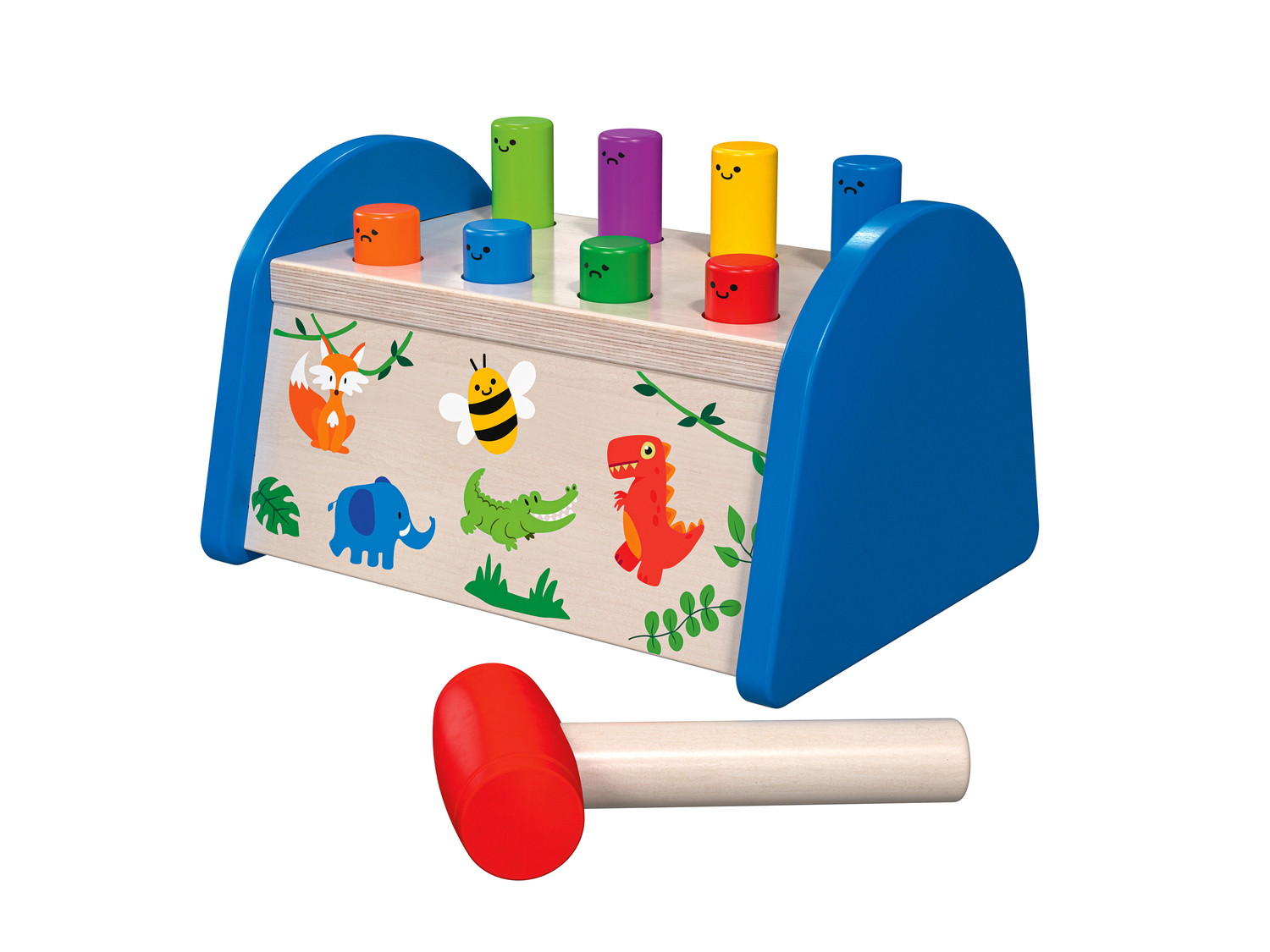 Gioco in legno Playtive, prezzo 14.99 €
- 5 in 1
- Tamburo rimovibile ...