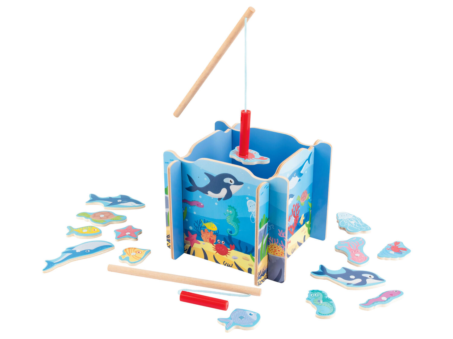 Gioco in legno Domino, memo, gioco della pesca o di equilibrio Playtive, prezzo ...