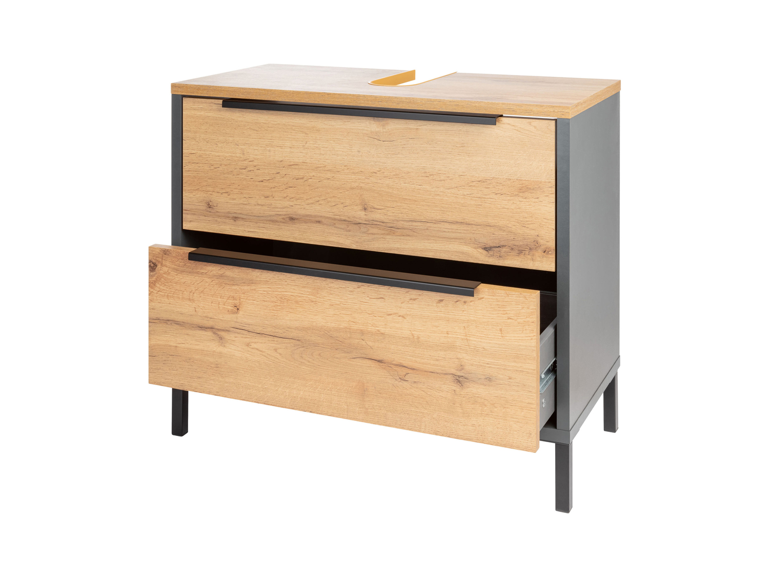 Mobiletto sottolavabo Livarno, prezzo 89.00 €
- Cassetti con sistema ...