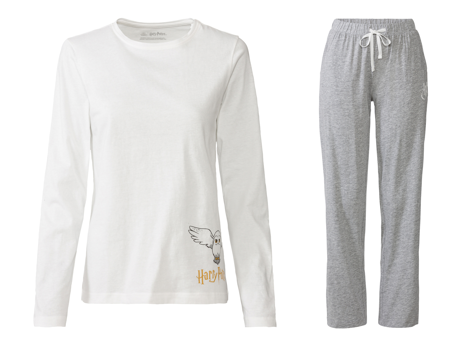 Pigiama da donna Harry Potter Oeko-tex, prezzo 11.99 €
Misure: S-L
Taglie disponibili
Caratteristiche
- ...