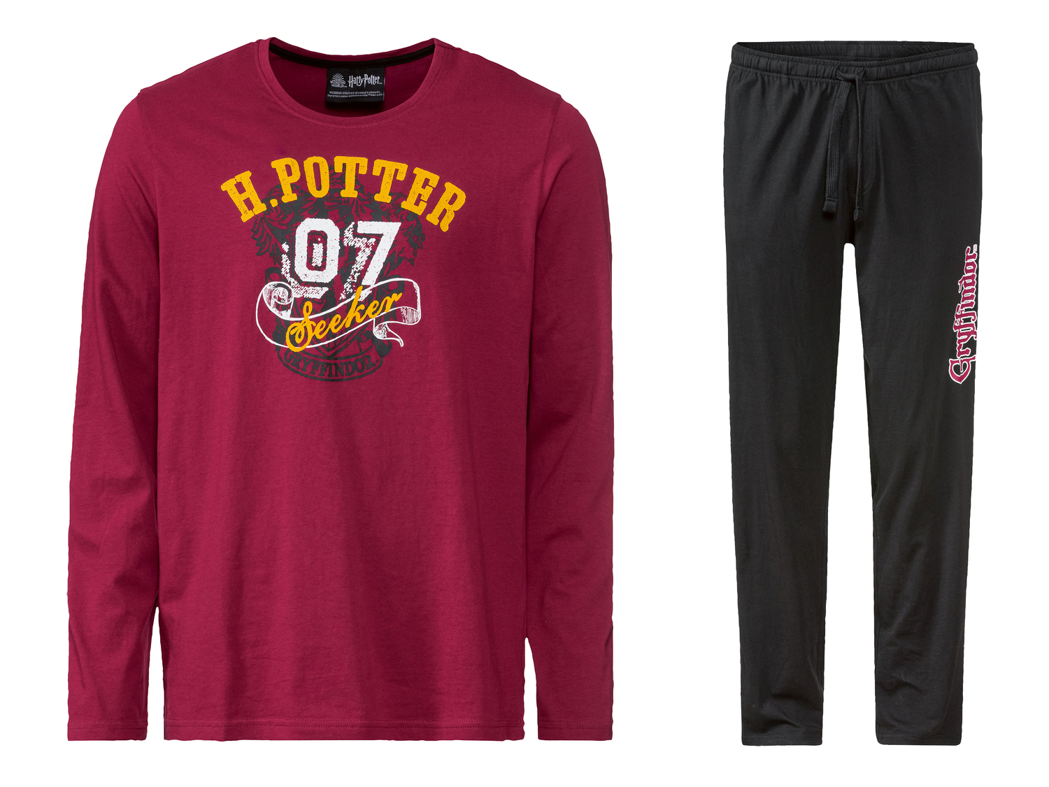 Pigiama da uomo Harry Potter Oeko-tex, prezzo 11.99 €
Misure: S-XL
Taglie disponibili
Caratteristiche
- ...
