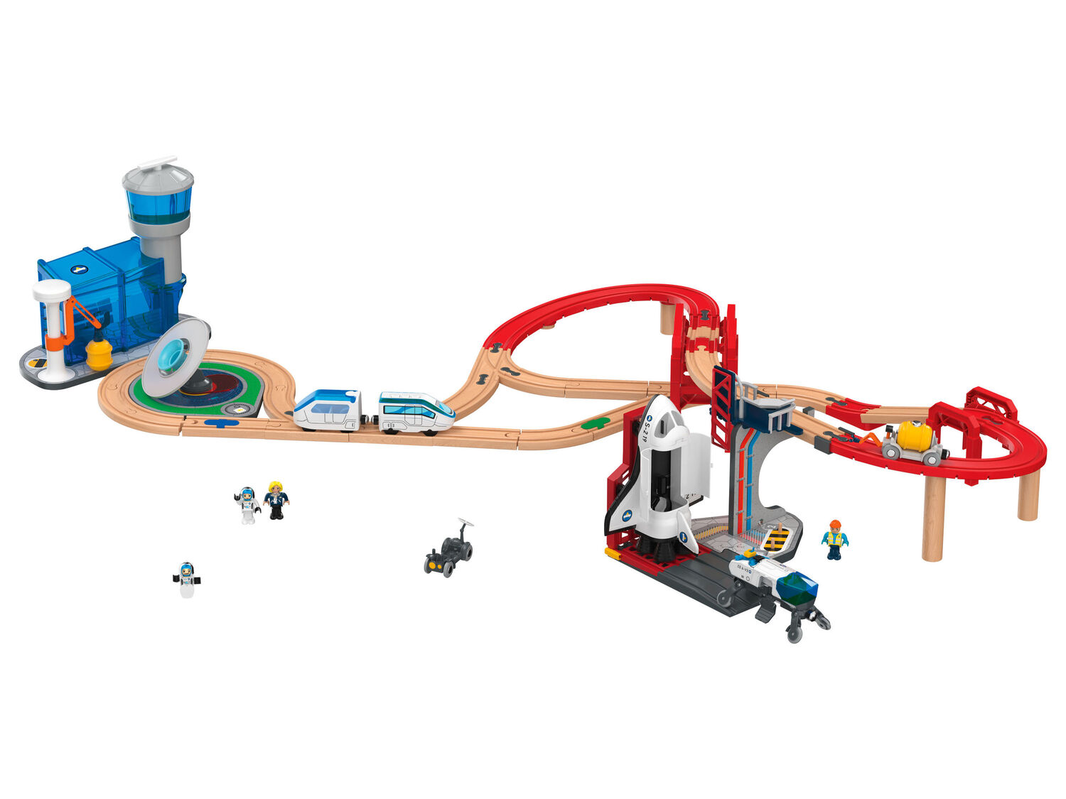Pista in legno Stazione spaziale Playtive, prezzo 49.00 €
75 pezzi
- ...