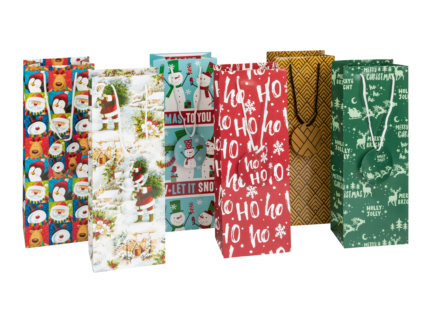 Set sacchetti regalo Crelando, prezzo 2.49 &#8364; 
4 o 6 pezzi 
- Con bigliettini ...