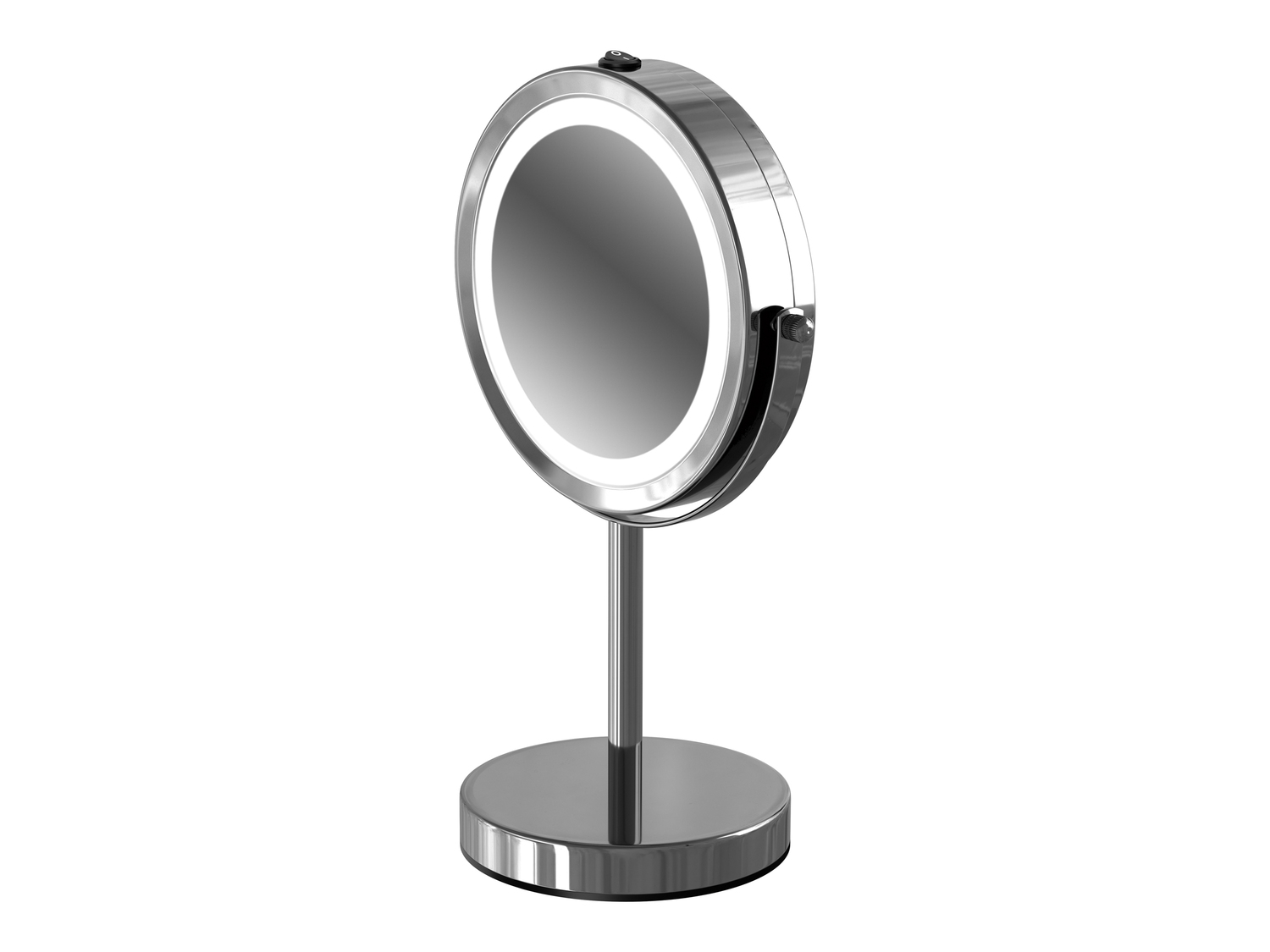 Specchio a LED per il trucco Livarno, prezzo 17.99 €
- Bordo con luce ...