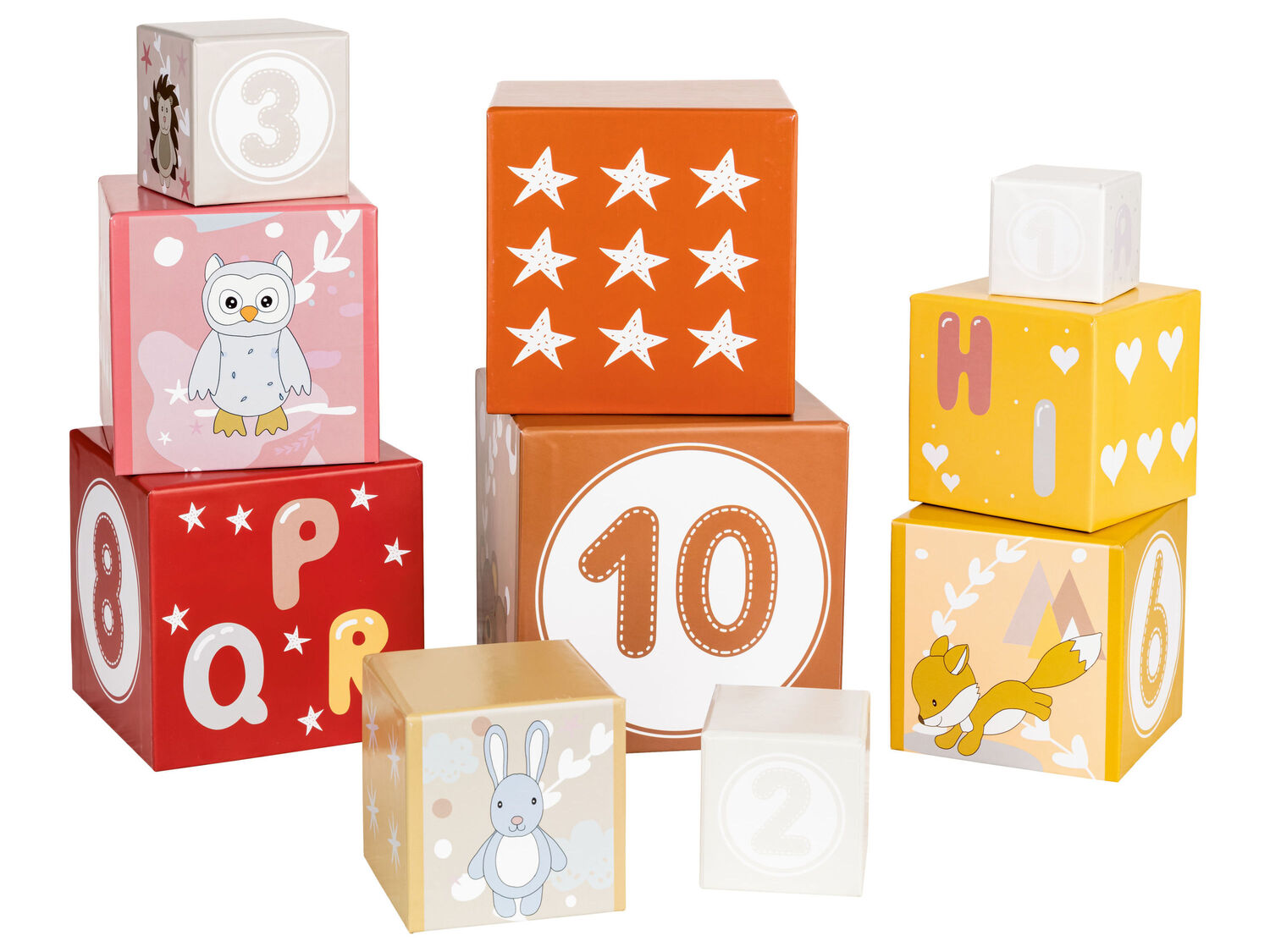 Torre impilabile per bambini Playtive, prezzo 9.99 &#8364; 
- Con diversi motivi ...