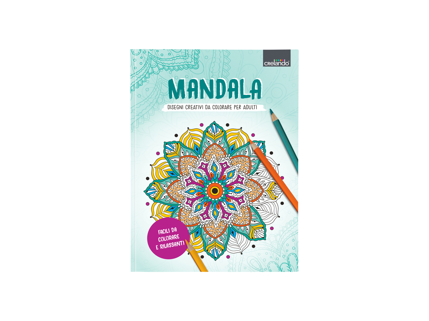 Album da colorare Crelando, prezzo 4.99 €
- Disegni creativi per adulti
- ...