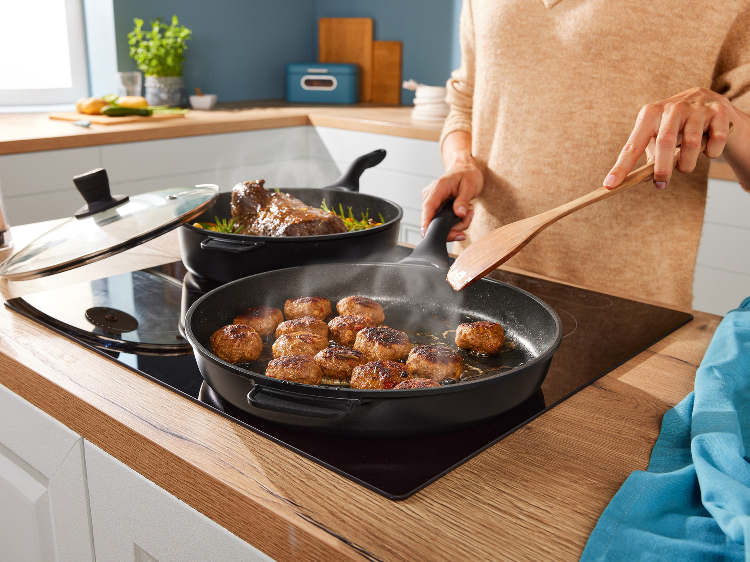 Padella Ernesto, prezzo 24.99 €
Ø 32 cm
- Risparmio energetico grazie ...