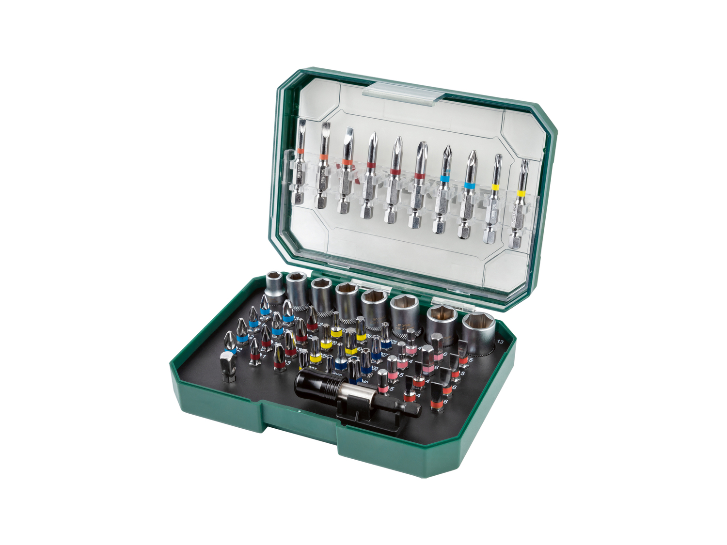 Set bit o bit e chiavi a bussola Parkside, prezzo 14.99 €
71 o 56 pezzi ...