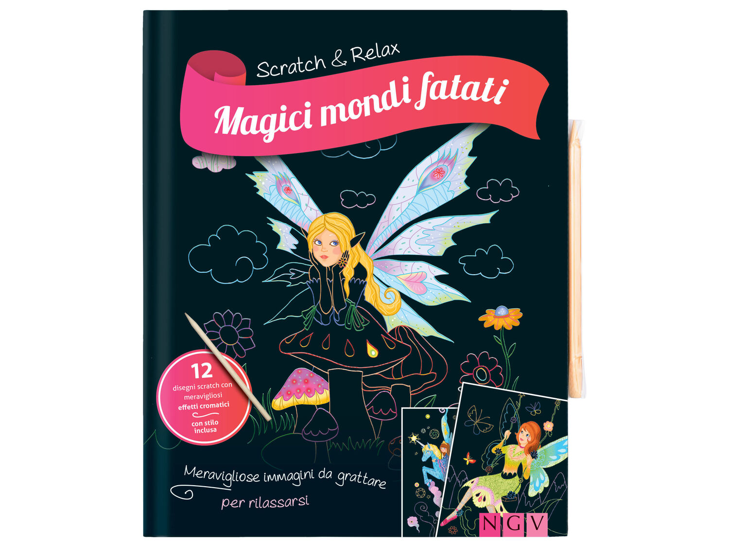 Libro Scratch&Relax Fsc, prezzo 5.99 €
- Usa la stilo per grattare ...