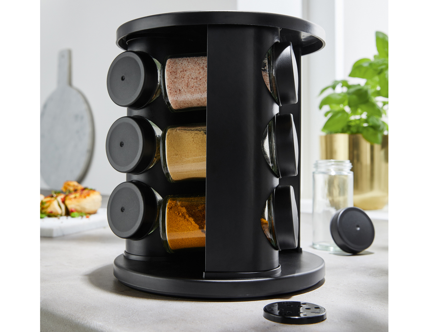 Portaspezie girevole Ernesto, prezzo 12.99 €
10 pezzi
- Girevole a 360°
- ...