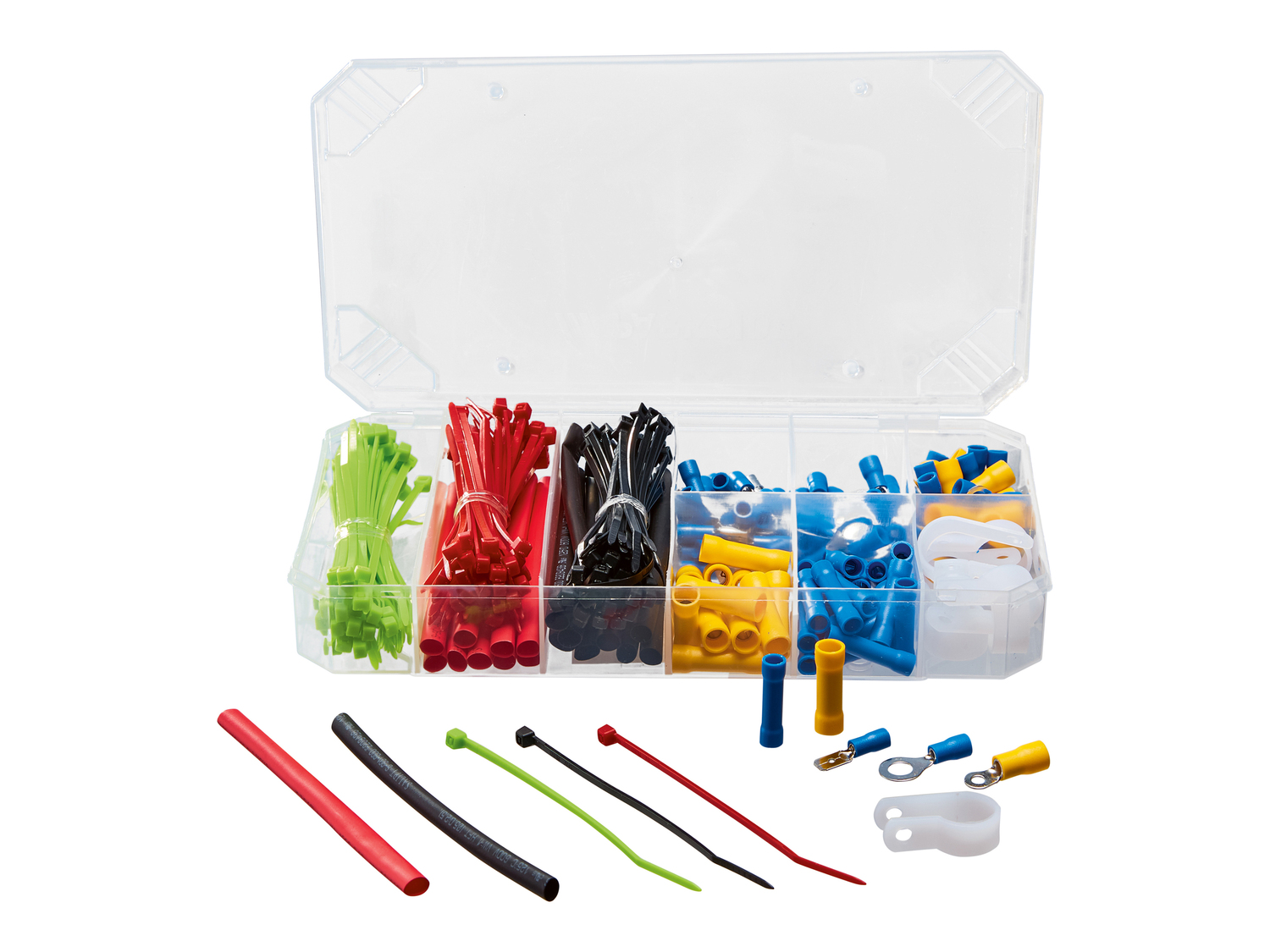 Set per cavi Parkside, prezzo 4.99 €
50, 65, 80 0 308 pezzi
A scelta ...