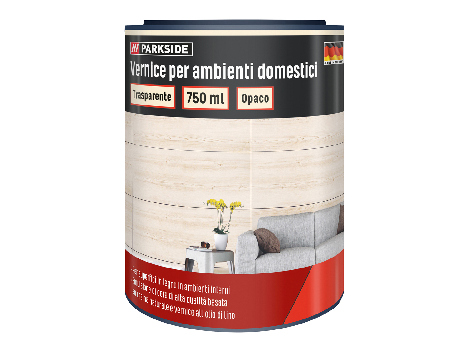 Cera per mobili o vernice per interni Parkside, prezzo 6.99 €
400 ml ...