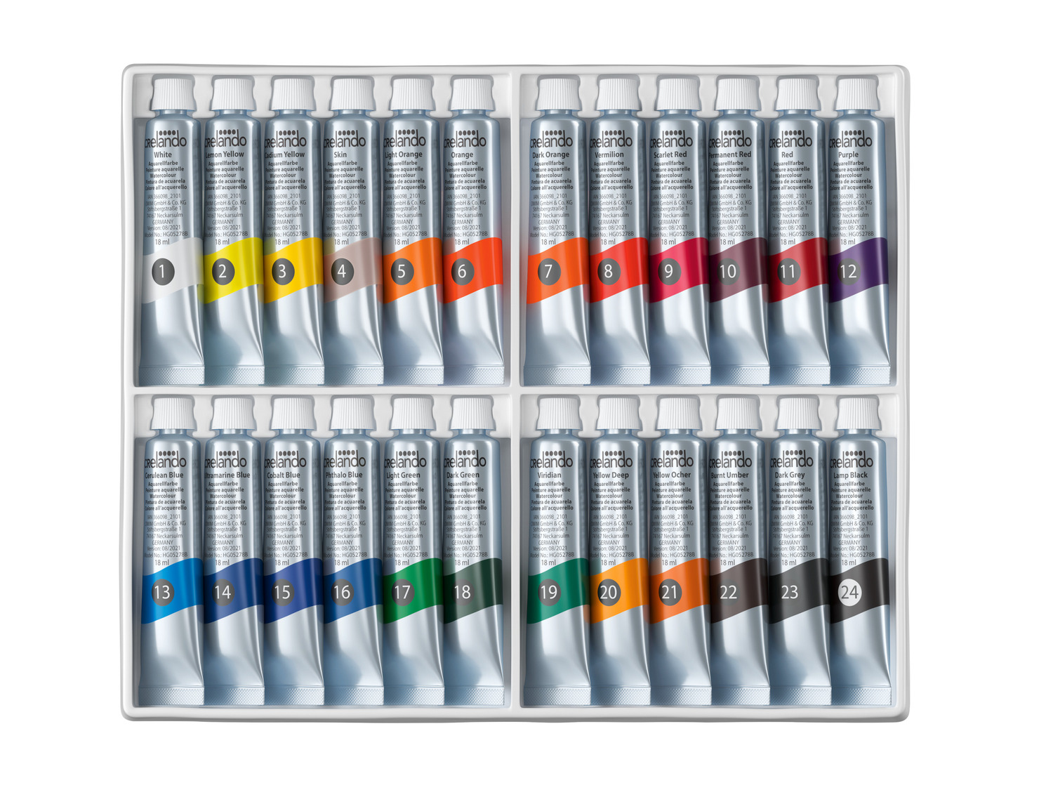 Colori acrilici, ad olio o colori ad acquerello Crelando, prezzo 5.99 € ...