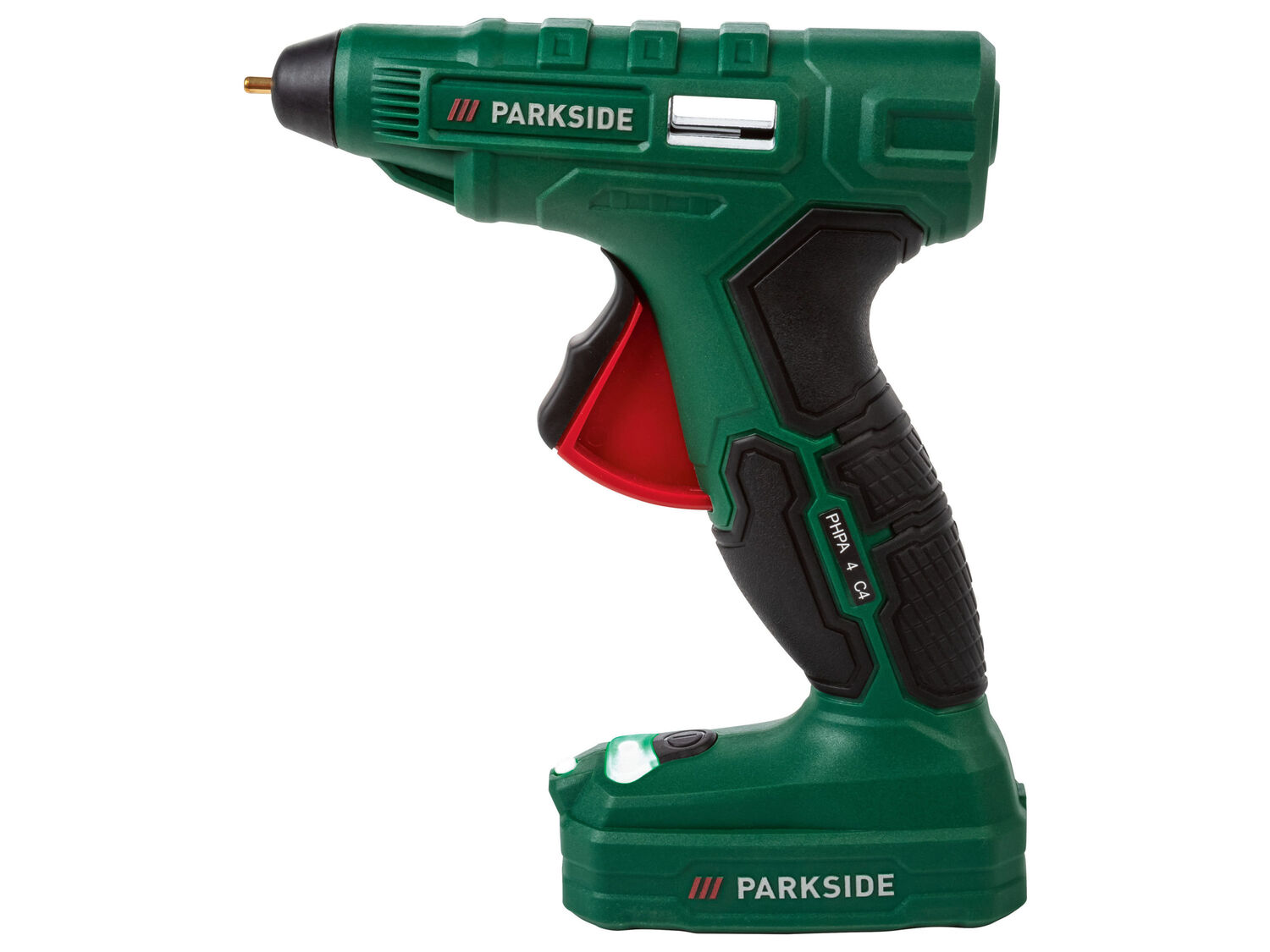 Pistola per colla a caldo ricaricabile Parkside, prezzo 14.99 € 
- 30 minuti ...