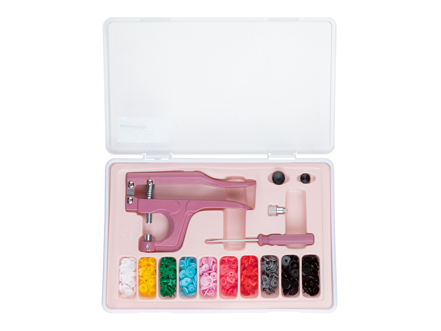 Set bottoni a pressione con pinza Prezzo-lidl, prezzo 9.99 €
100 bottoni ...