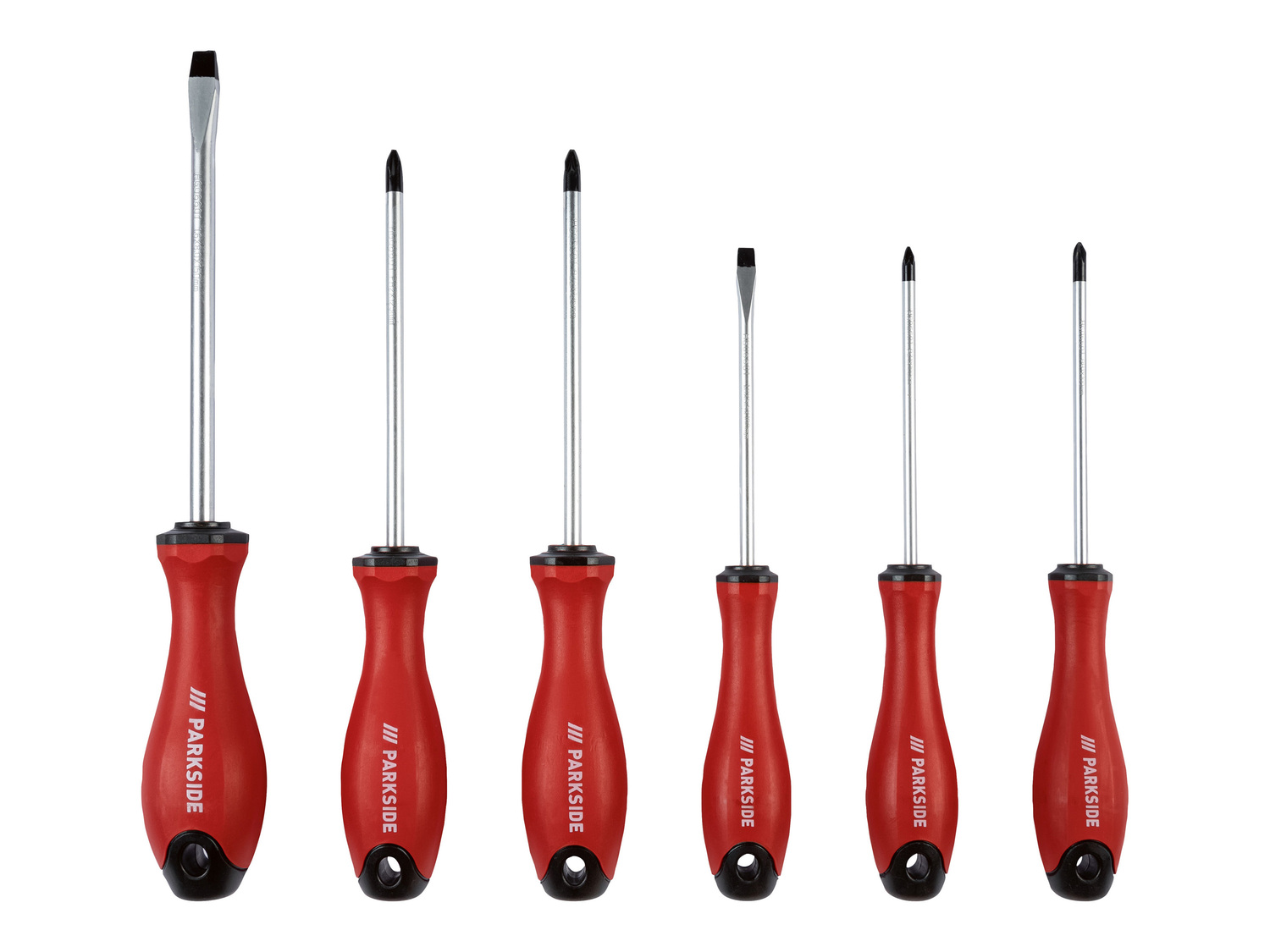 Set cacciaviti Parkside, prezzo 7.99 &#8364; 
6 pezzi 
- Con punte magnetiche
Caratteristiche

- ...