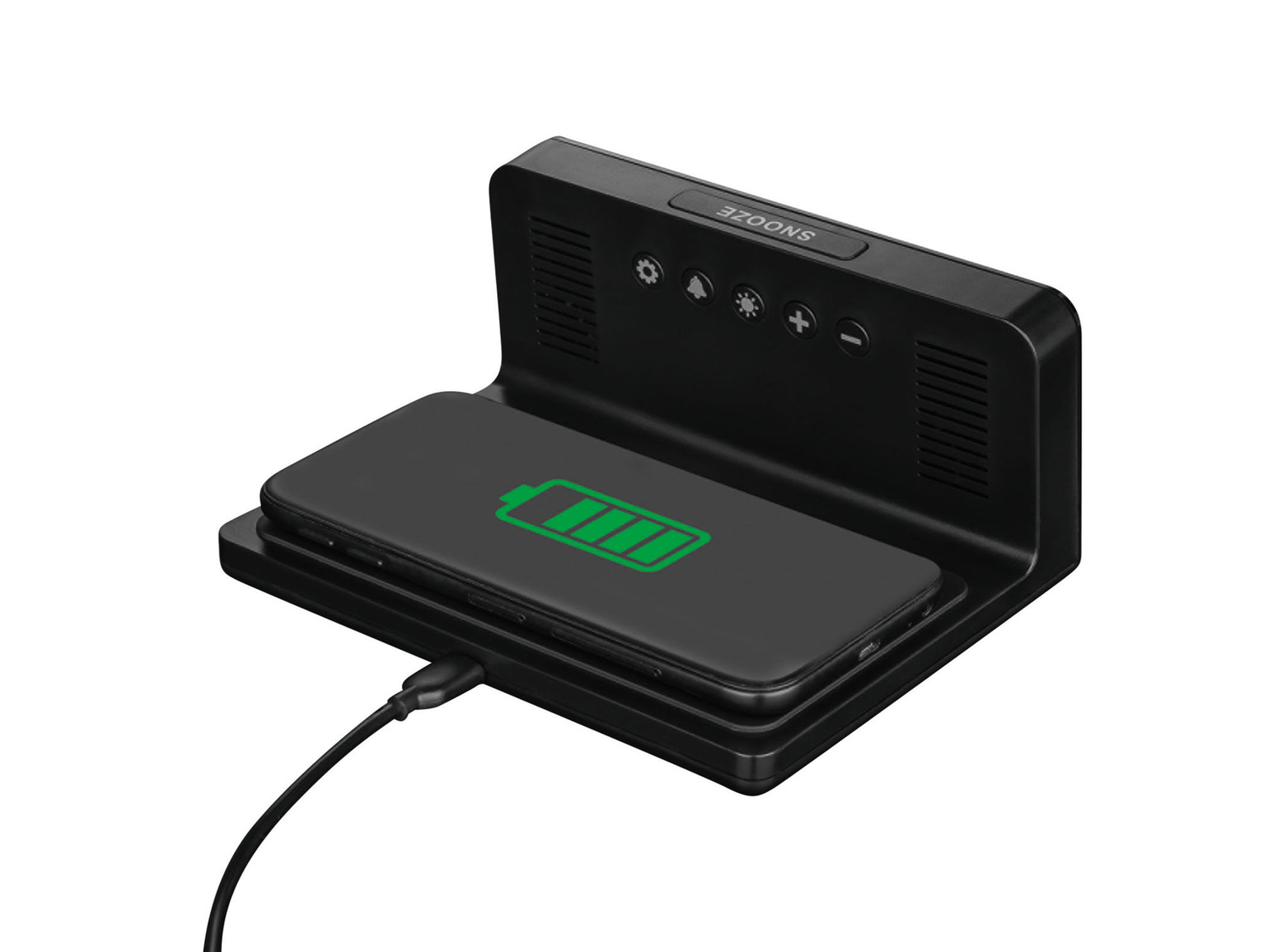 Sveglia digitale con stazione di ricarica QI Auriol, prezzo 29.99 €
- Con funzione ...