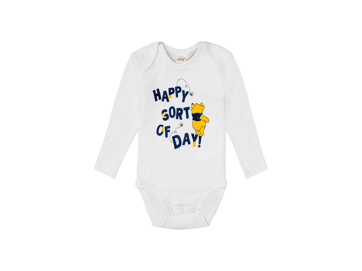 Body a manica lunga da neonato Winnie the Pooh, Mickey Mouse, Bambi Disney, prezzo ...