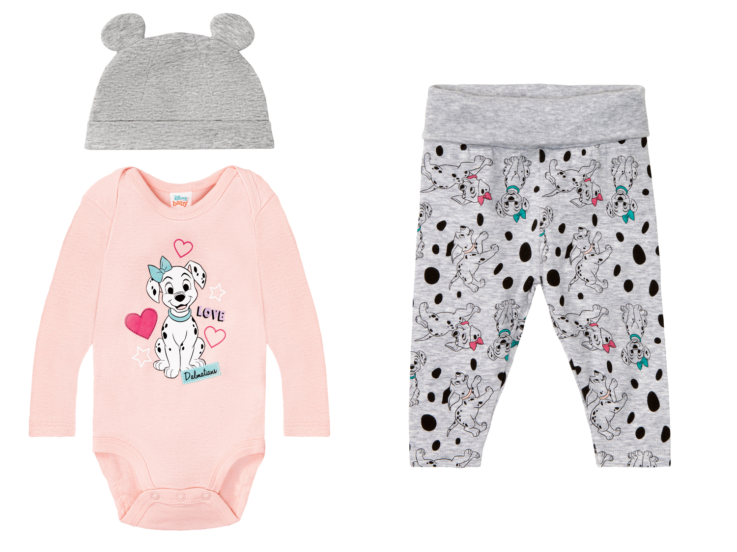 Coordinato per neonata Winnie the Pooh, Bambi, La carica dei 101 Prezzo-lidl, prezzo ...