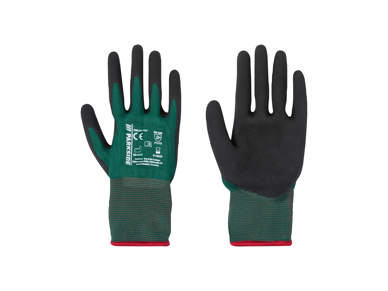 Guanti da lavoro Parkside, prezzo 3.99 €
Misure: 7-11
Taglie disponibili
Caratteristiche
- ...