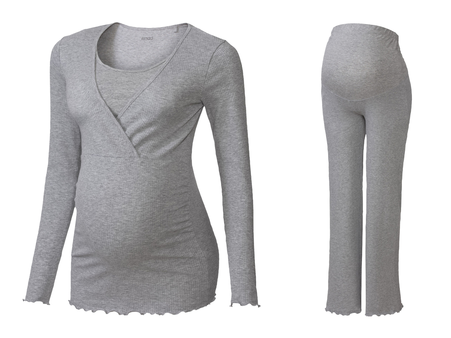 Pigiama premaman Esmara, prezzo 19.99 €
Misure: S-XL
- Maglia con scollo ...