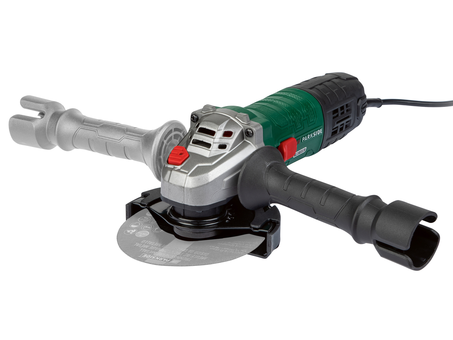 Smerigliatrice angolare Prezzo-lidl, prezzo 29.99 €
- Impugnatura anteriore ...
