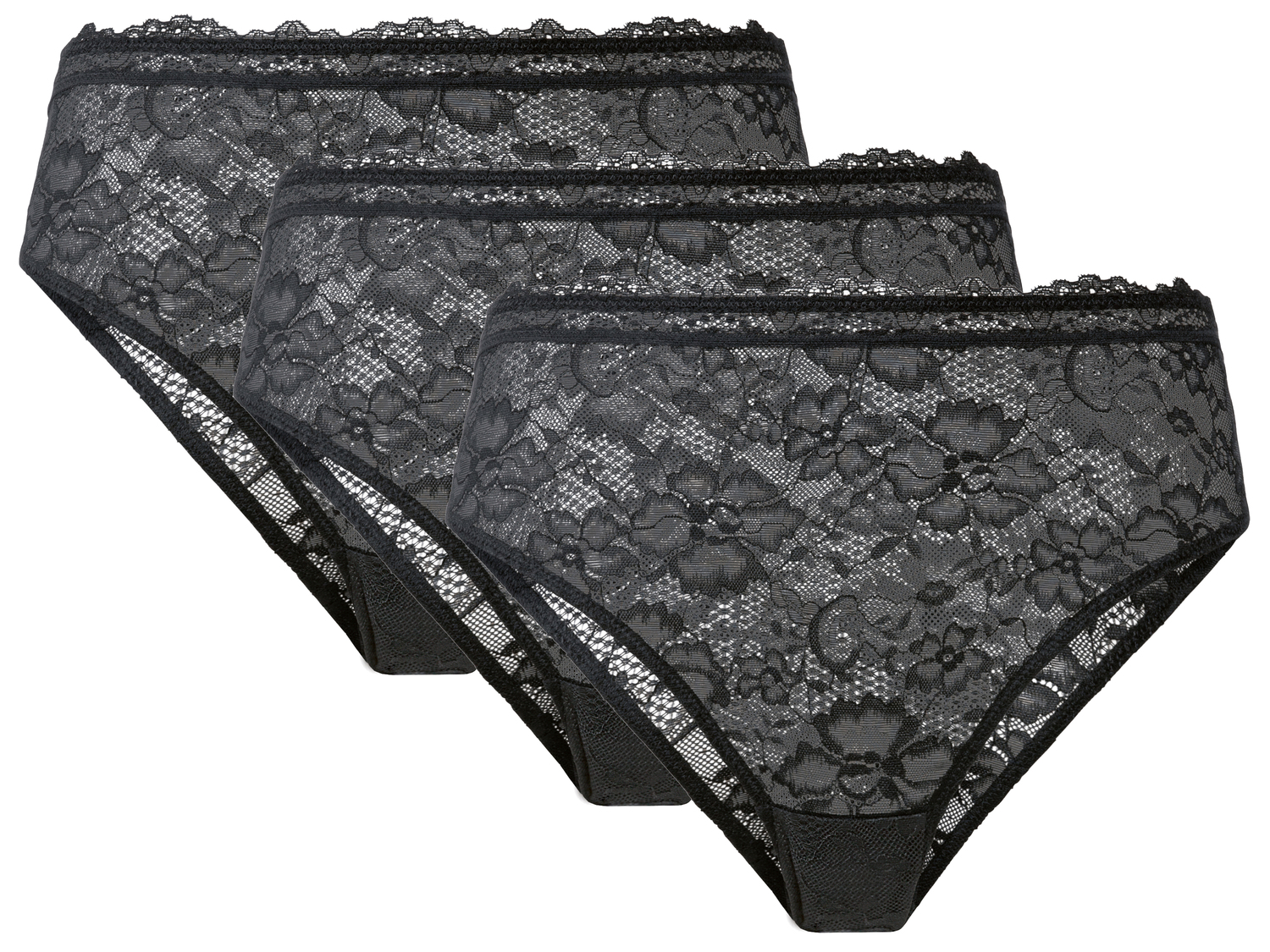 Slip da donna con pizzo Esmara, prezzo 11.99 €
3 pezzi - Misure: S-L
Taglie ...