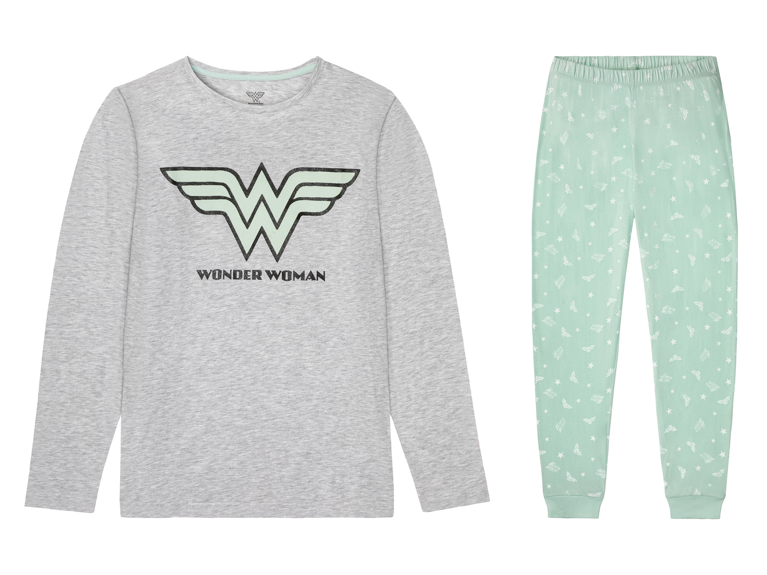 Pigiama da donna Wonder Woman, Barbie, Hello Kitty Oeko-tex, prezzo 11.99 € ...