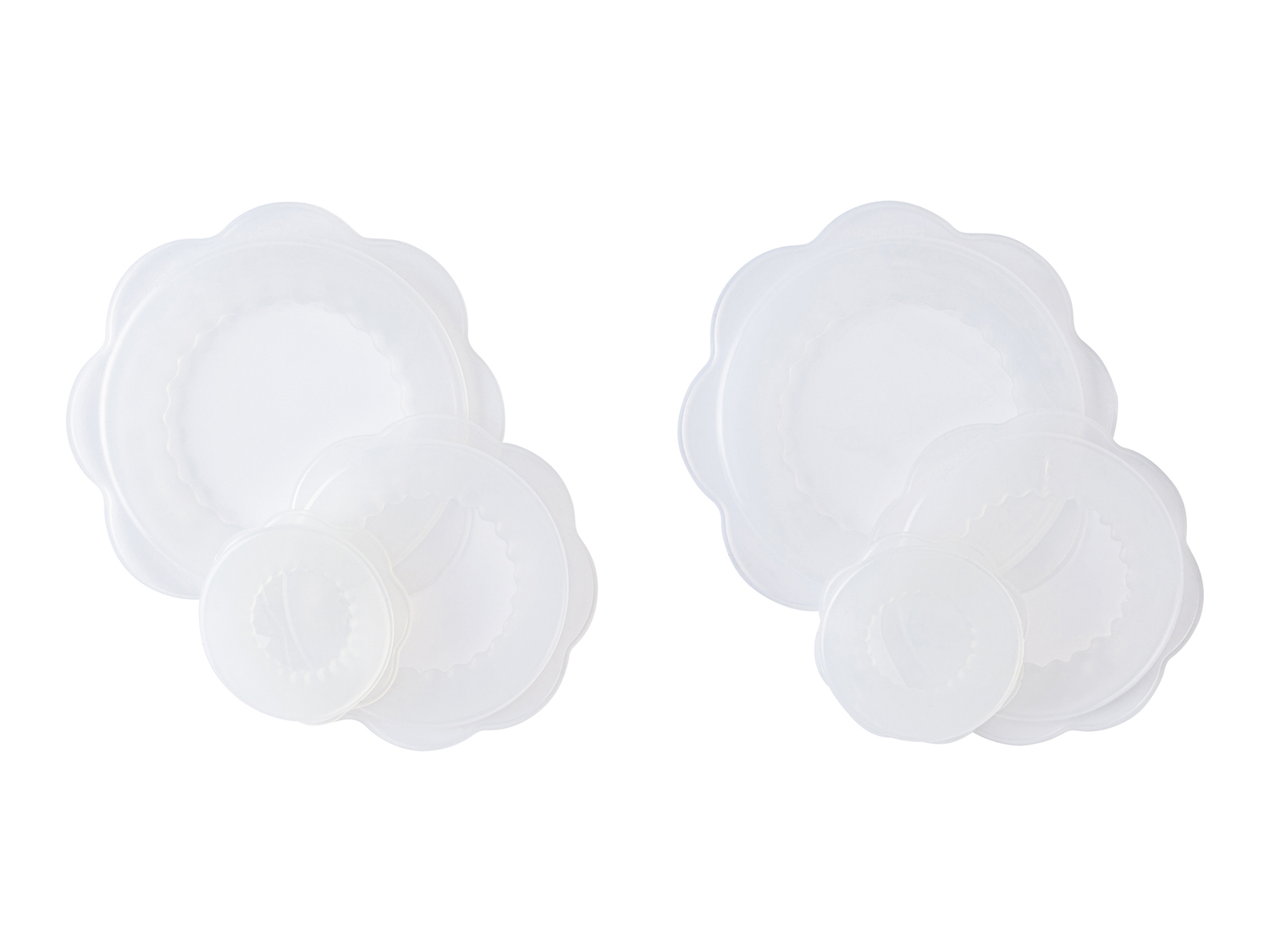 Set coperchi in silicone Ernesto, prezzo 2.99 &#8364; 
3 o 6 pezzi 
- Resistenti ...