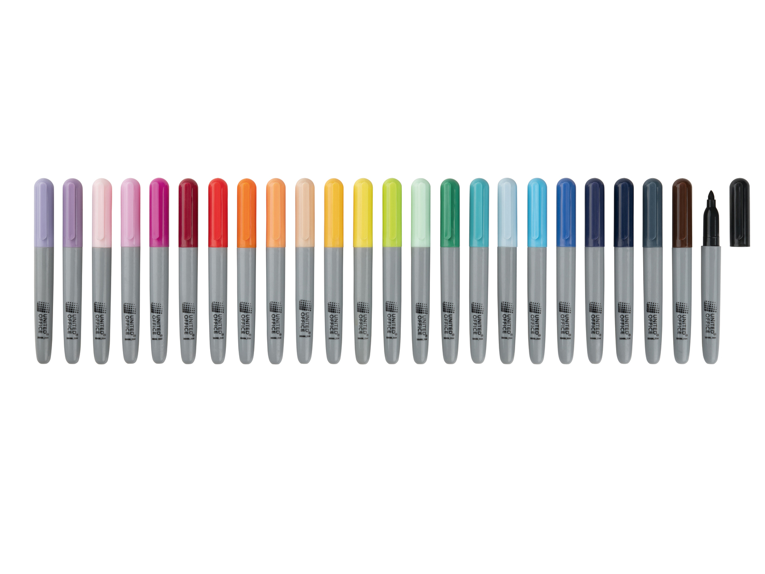 Marcatore indelebile United Office, prezzo 4.99 €
24 pezzi
Caratteristiche