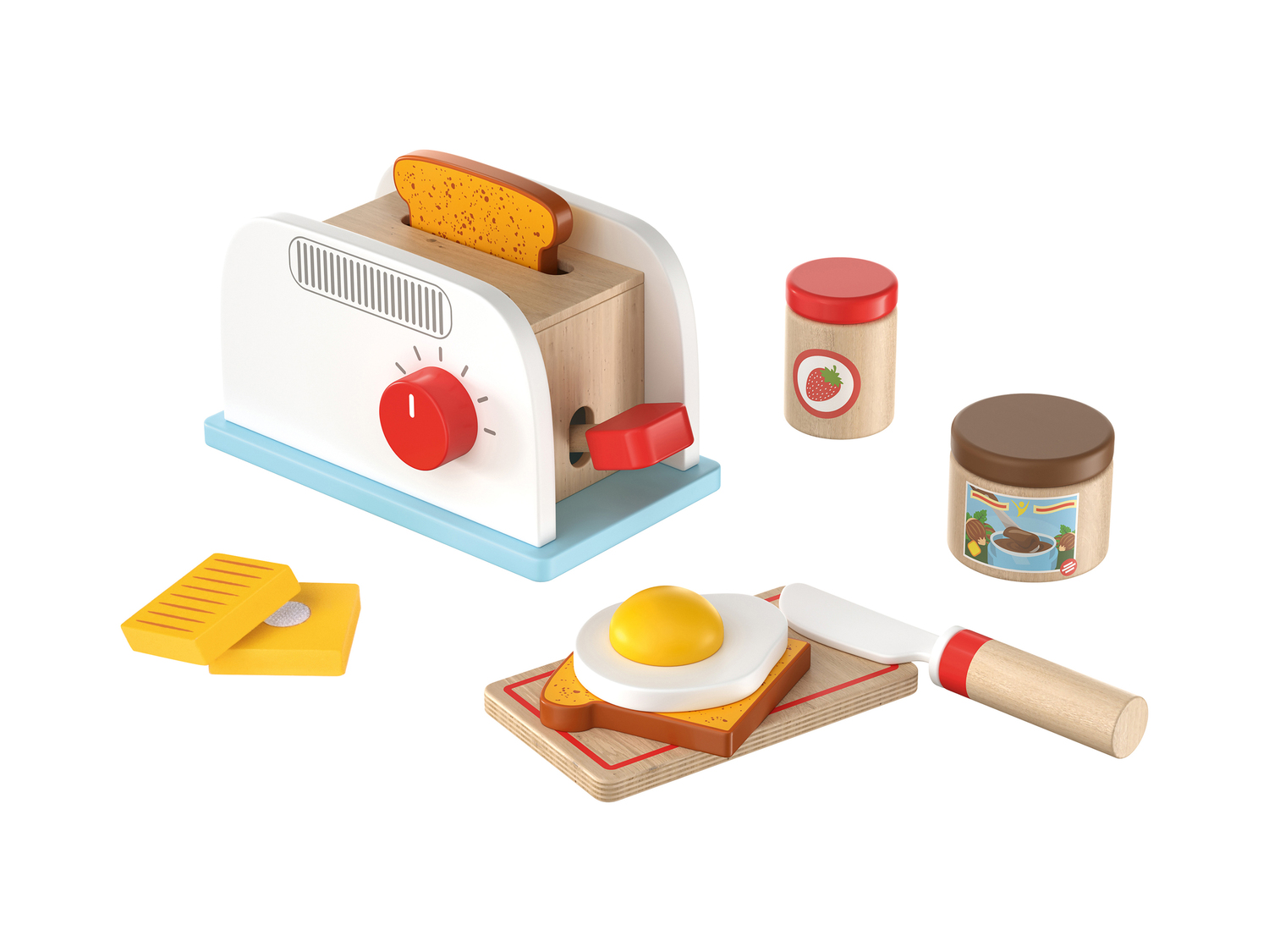 Utensili per cucina giocattolo in legno Playtive, prezzo 12.99 &#8364; 
- Et&agrave;: ...