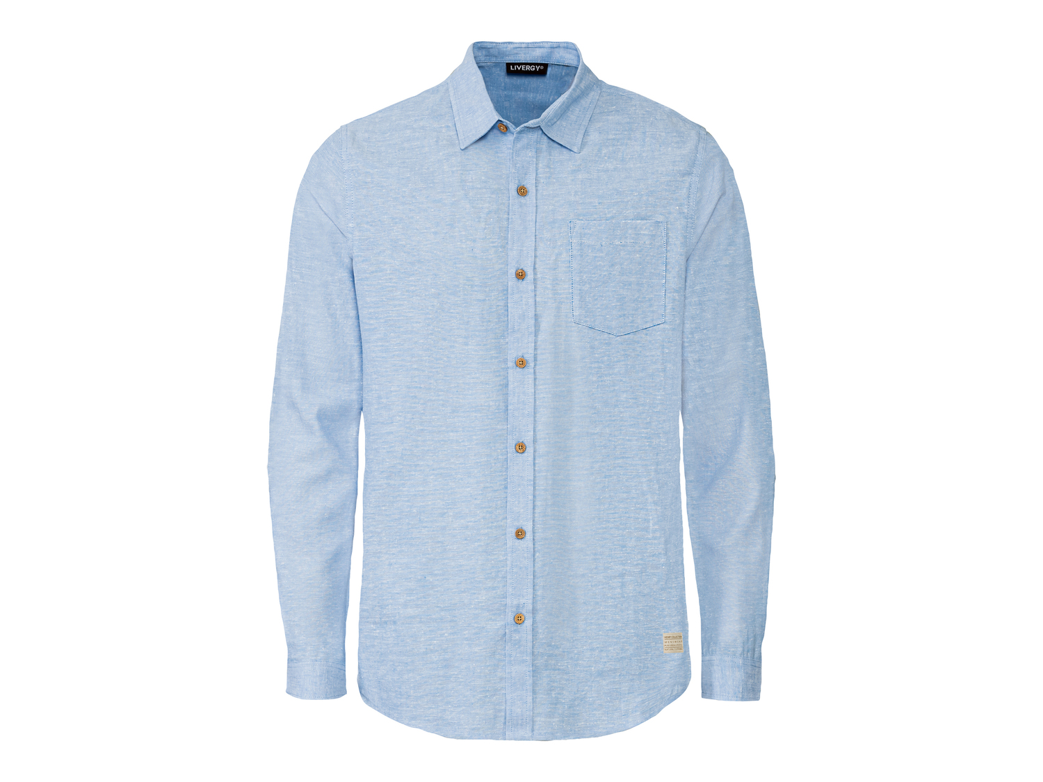 Camicia in canapa da uomo Livergy, prezzo 12.99 €
Misure: S-XL
- Con ...