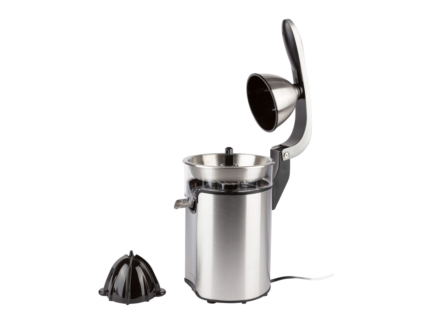 Spremiagrumi elettrico Silvercrest Kitchen Tools, prezzo 34.99 €
- Accensione/spegnimento ...