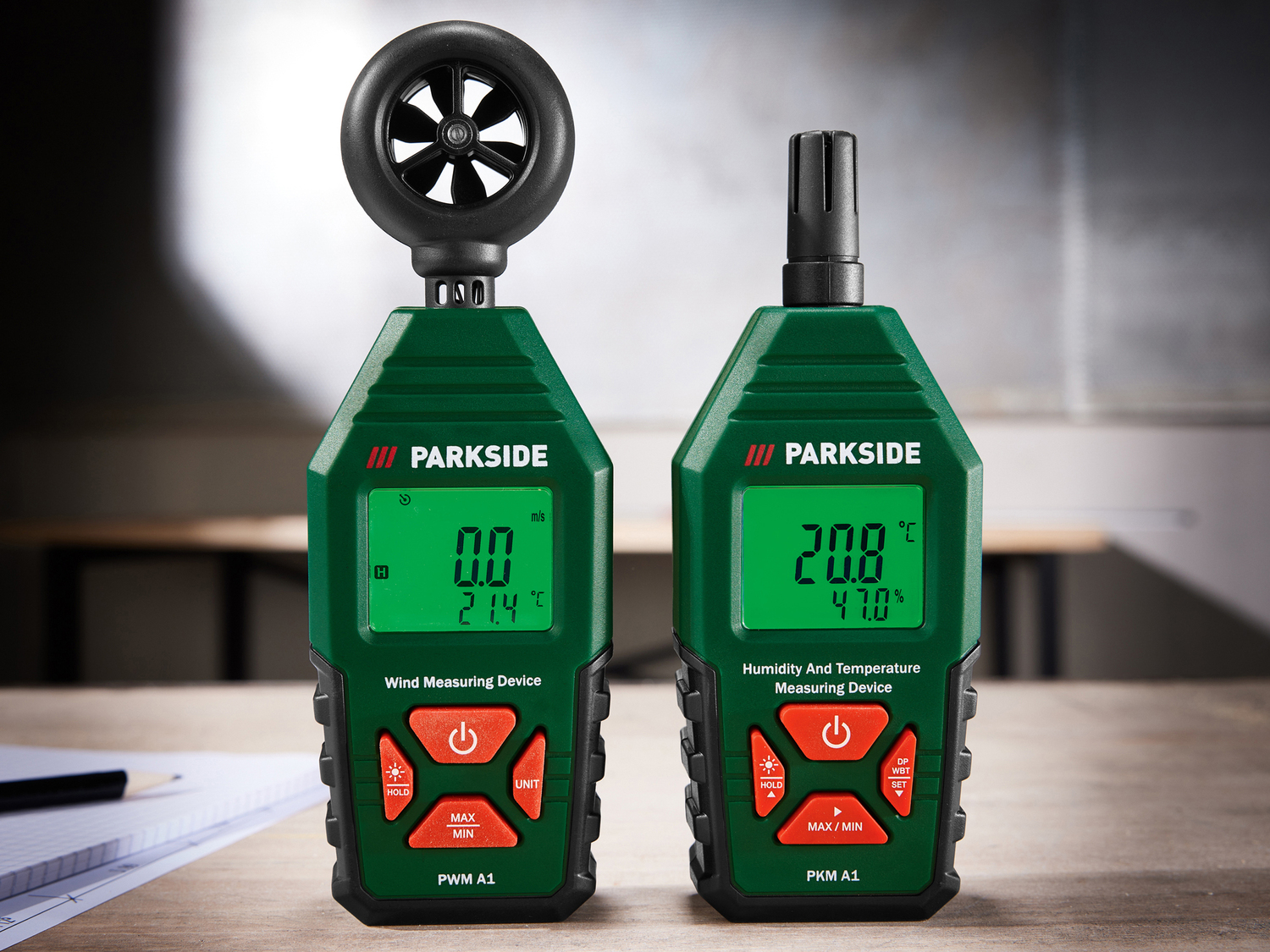 Igrometro e termometro o anemometro Parkside, prezzo 17.99 €
- Batteria ...