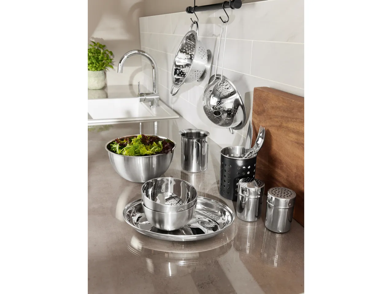 Utensili da cucina in acciaio , prezzo 2.99 EUR
