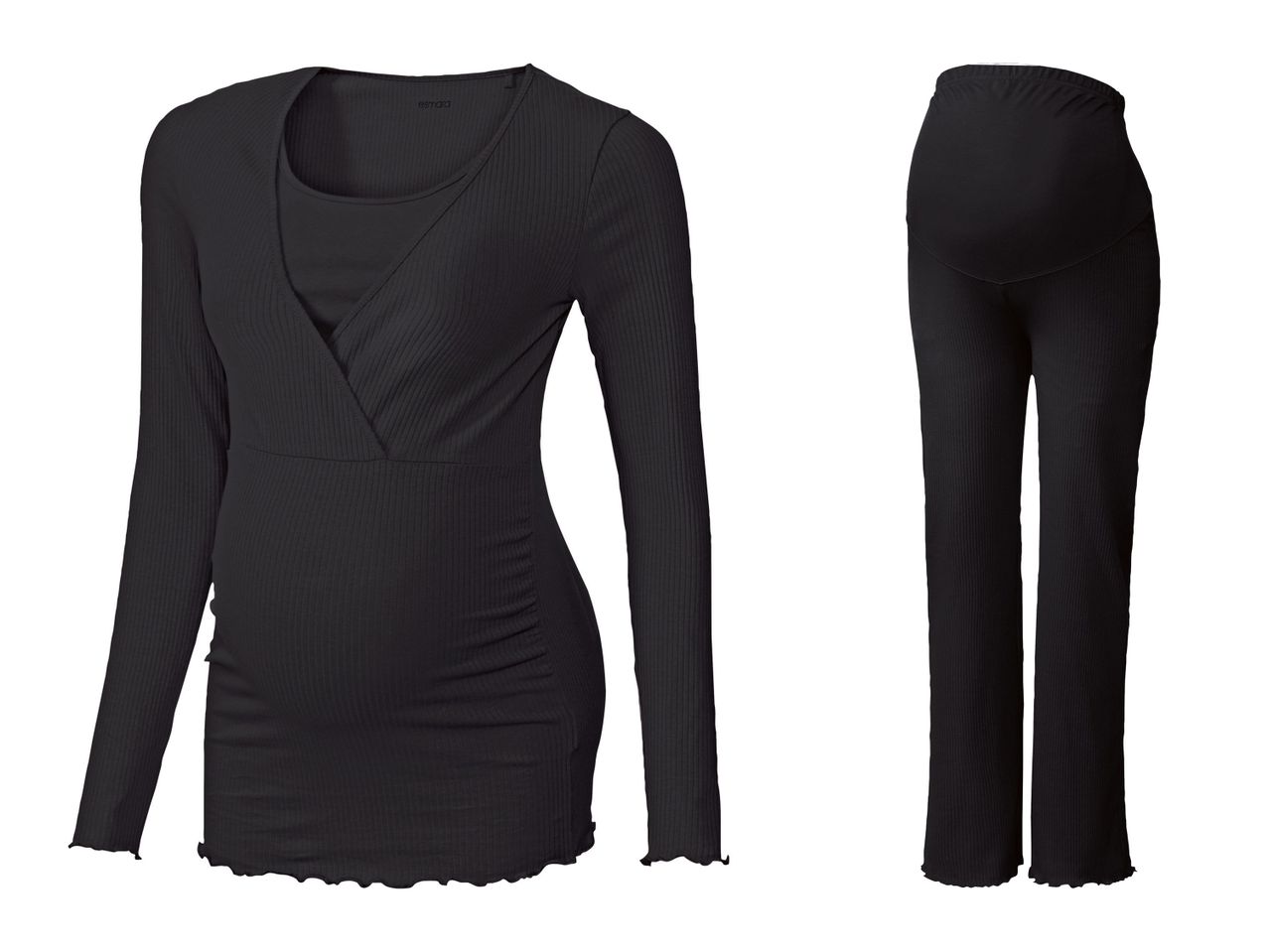 Pigiama premaman , prezzo 19.99 EUR 
Pigiama premaman Misure: S-XL 
- Maglia con ...