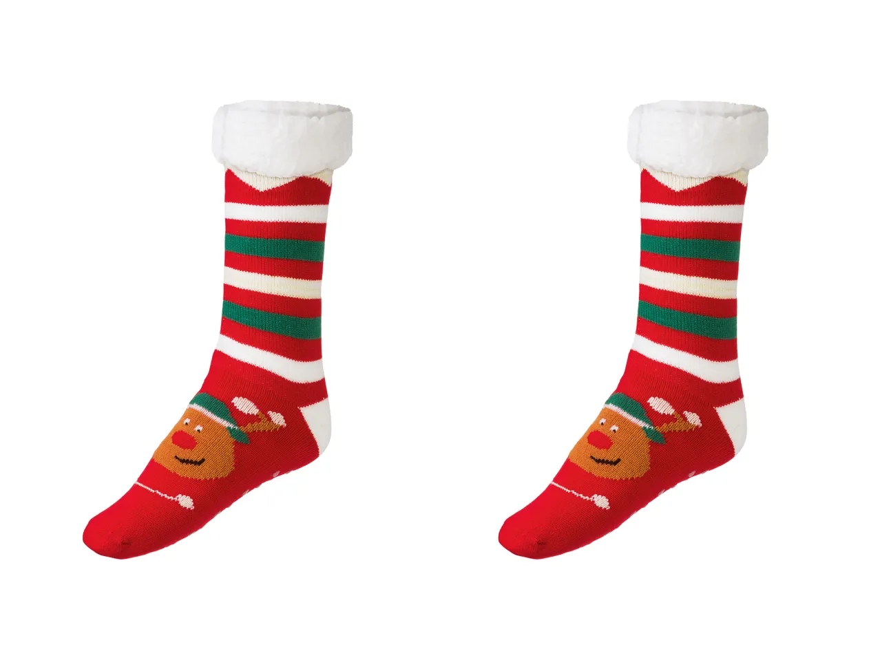 Calze antiscivolo natalizie da donna , prezzo 3.99 EUR