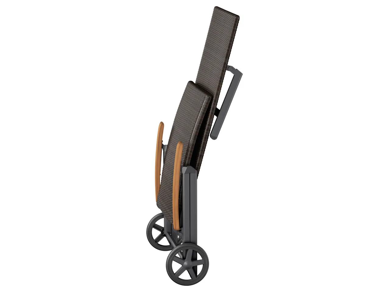 Lettino sdraio da giardino con rotelle , prezzo 99 EUR 
Lettino sdraio da giardino ...