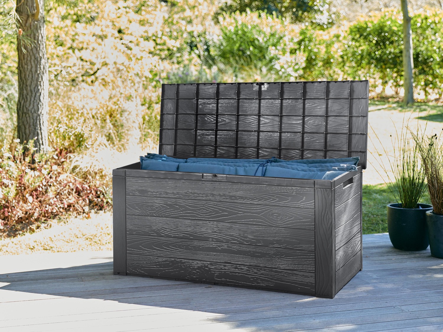 Box universale da giardino Florabest, prezzo 29.99 €
- Con maniglie laterali
- ...