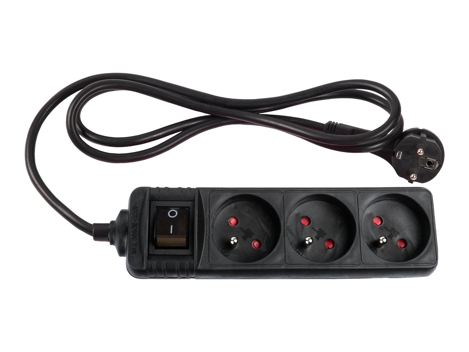Presa multipla colorata Powerfix, prezzo 3.99 €
- Con protezione per ...