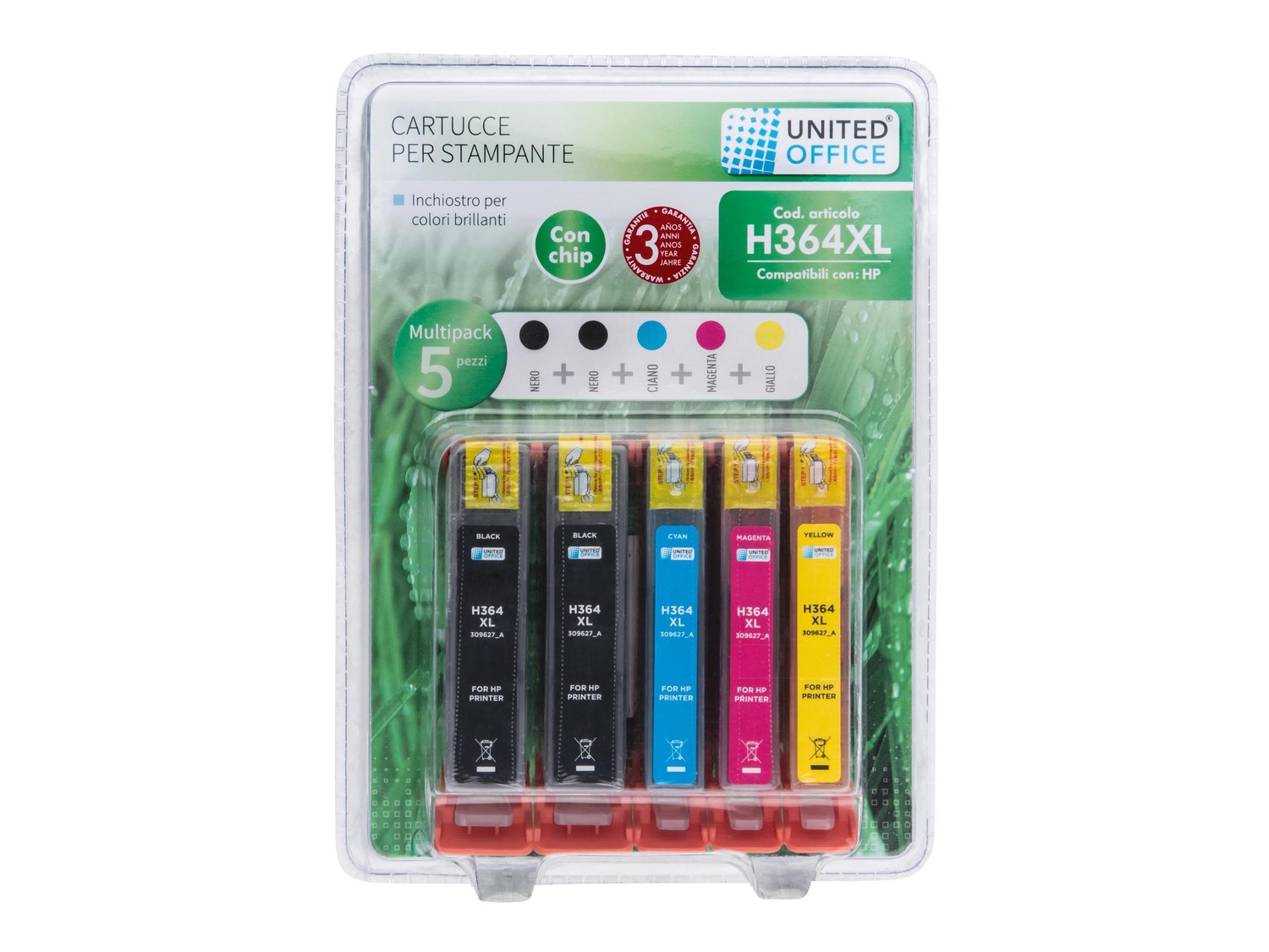 Cartucce Multipack per stampanti HP , prezzo 14.99 €
- Con chip - mostra ...