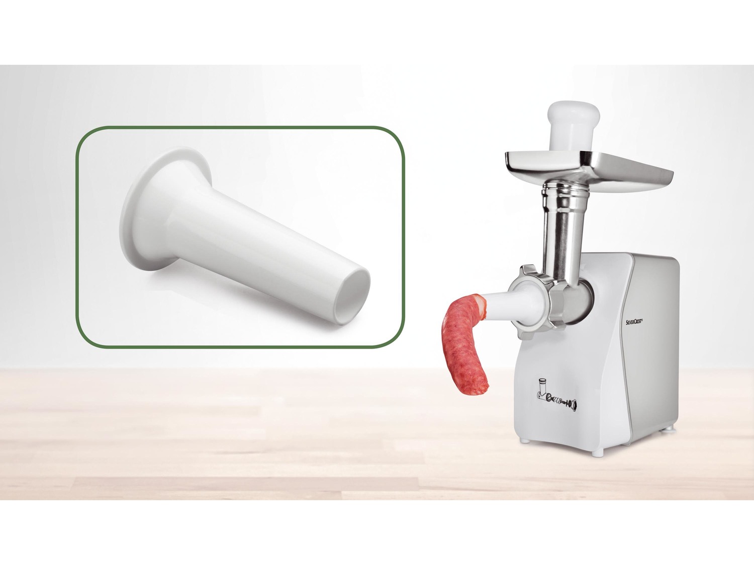 Tritacarne e Passapomodoro elettrico Silvercrest Kitchen Tools, prezzo 49.00 € ...