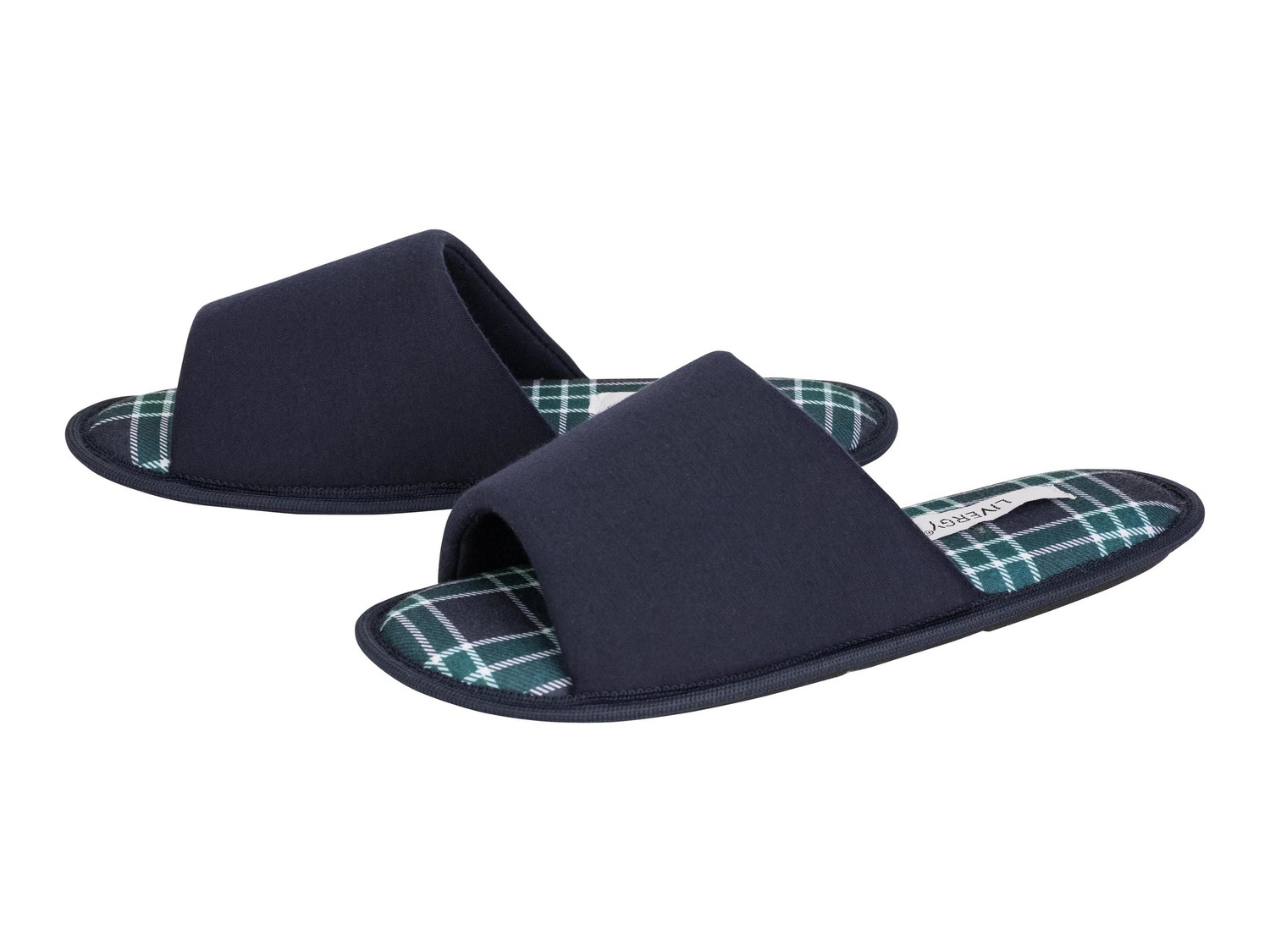 Pantofole da uomo Livergy, prezzo 3.99 &#8364;  
Misure: 40-47