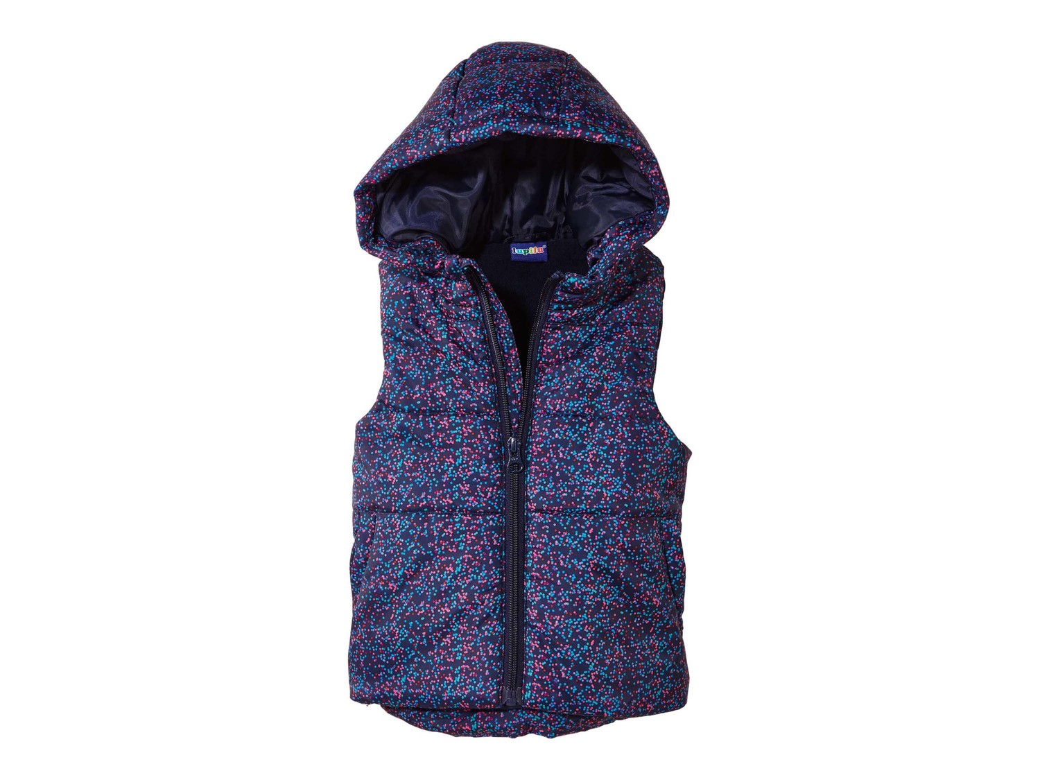 Gilet imbottito da bambina Lupilu, prezzo 7.99 €
Misure: 1-6 anni
- Oeko ...